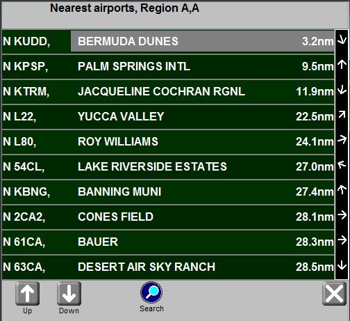 Map Nearest Airports